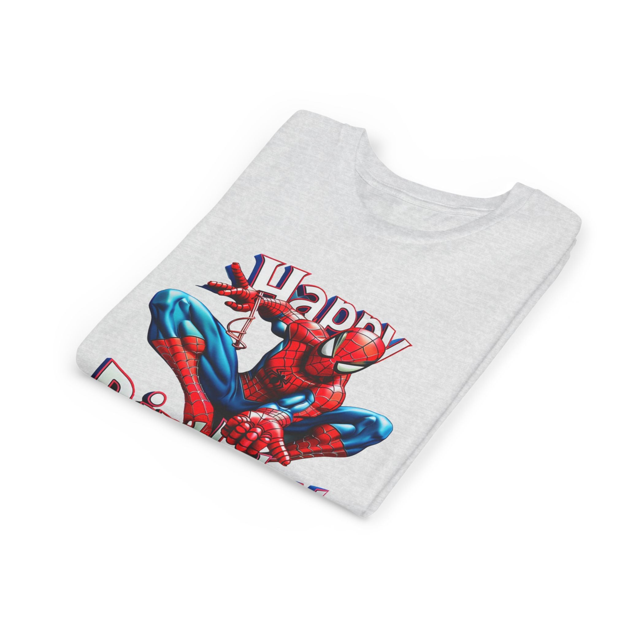 Spider Hero "Happy Birthday" Youth Tee