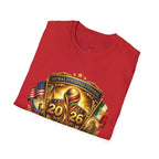 2026 Global Football Festival T-Shirt — Style Soccer Tee with USA & Mexico Flags