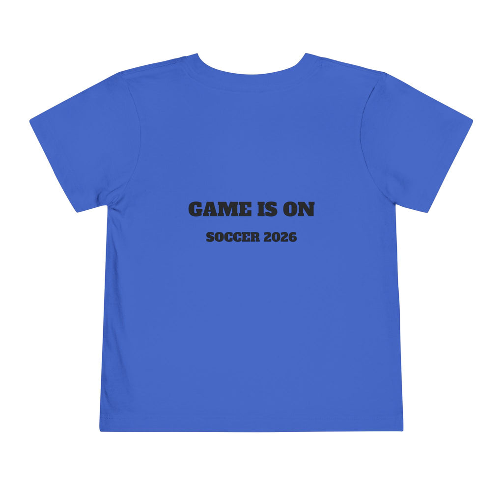 Toddler Soccer Tiger Tee — Cute Kicking Tiger Football Shirt for Kids
