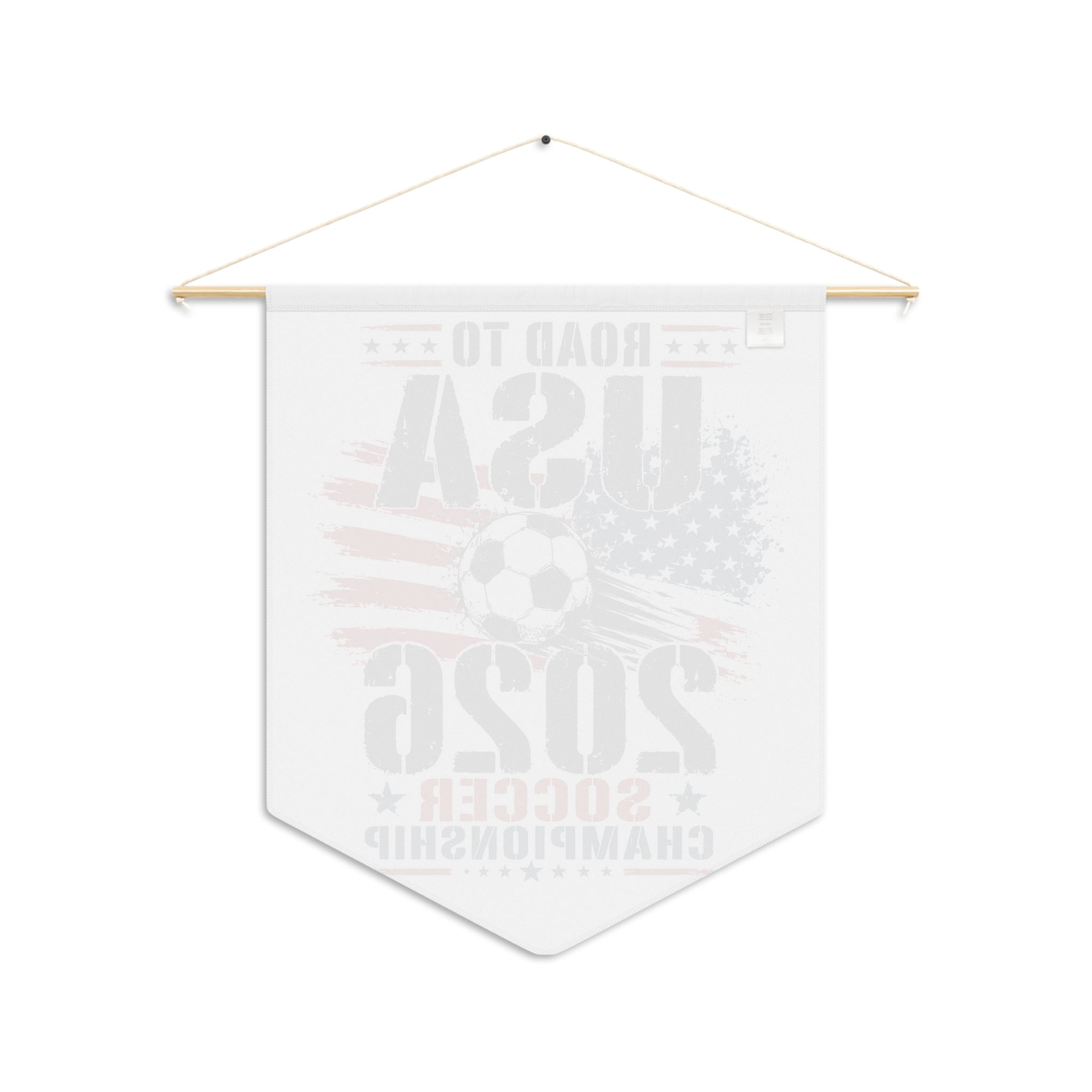 USA 2026 Soccer Championship Pennant – Road to USA Fan Banner