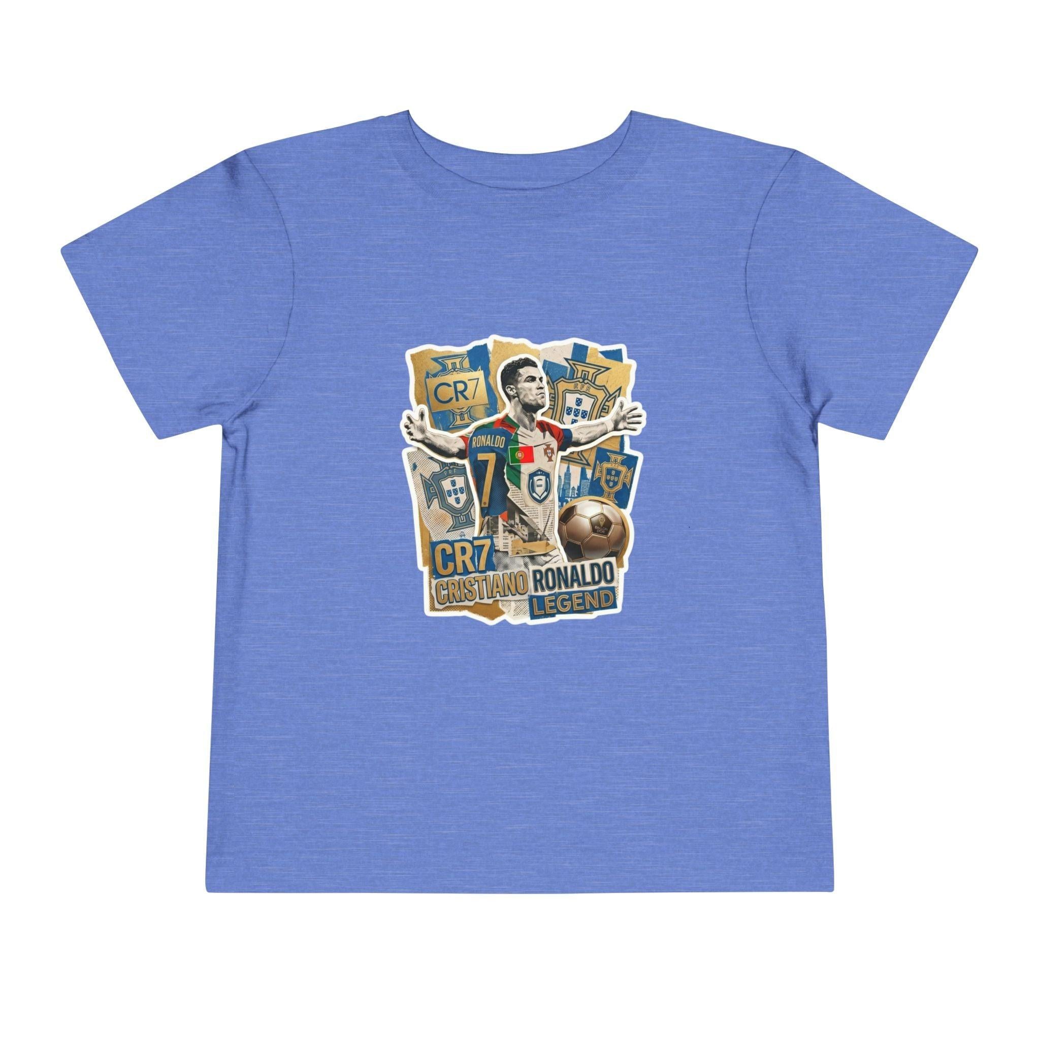CR7 Fan Inspired Toddler Soccer T‑Shirt — Kids Football Fan Tee.