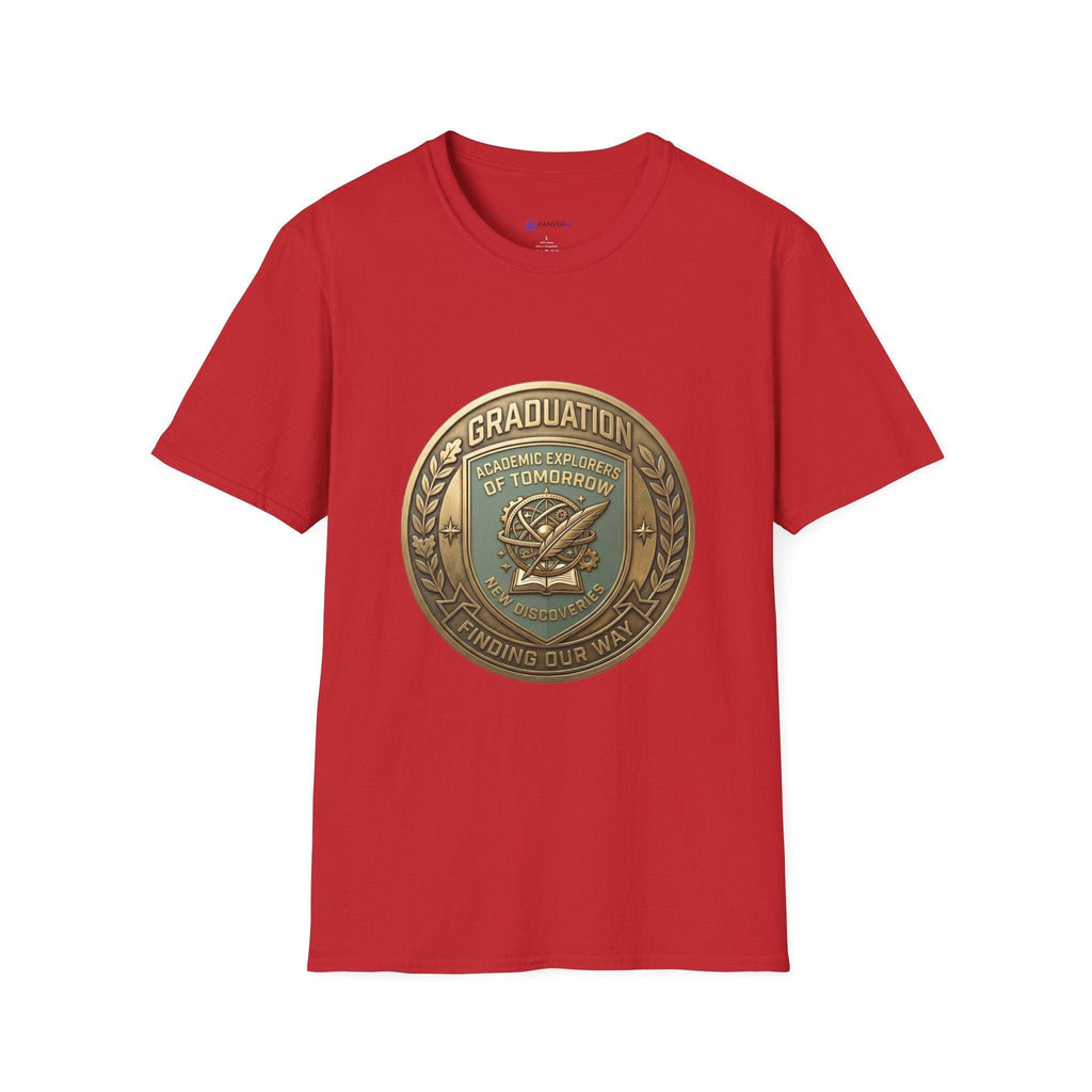 Graduation Day T-Shirt — "Proud DAD" Back Graphic.