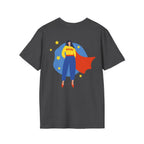 Premium Quality - Mom Superhero T-Shirt - "Not All Superheroes Wear Capes" Graphic Tee.