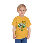 Soccer cup 2026 Toddler Soccer Tee — Cute Tiger Mascot Trophy Design
