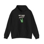 Dad Hoodie — “Hi Hungry, I’m Dad” Funny Father’s Day Pullover.