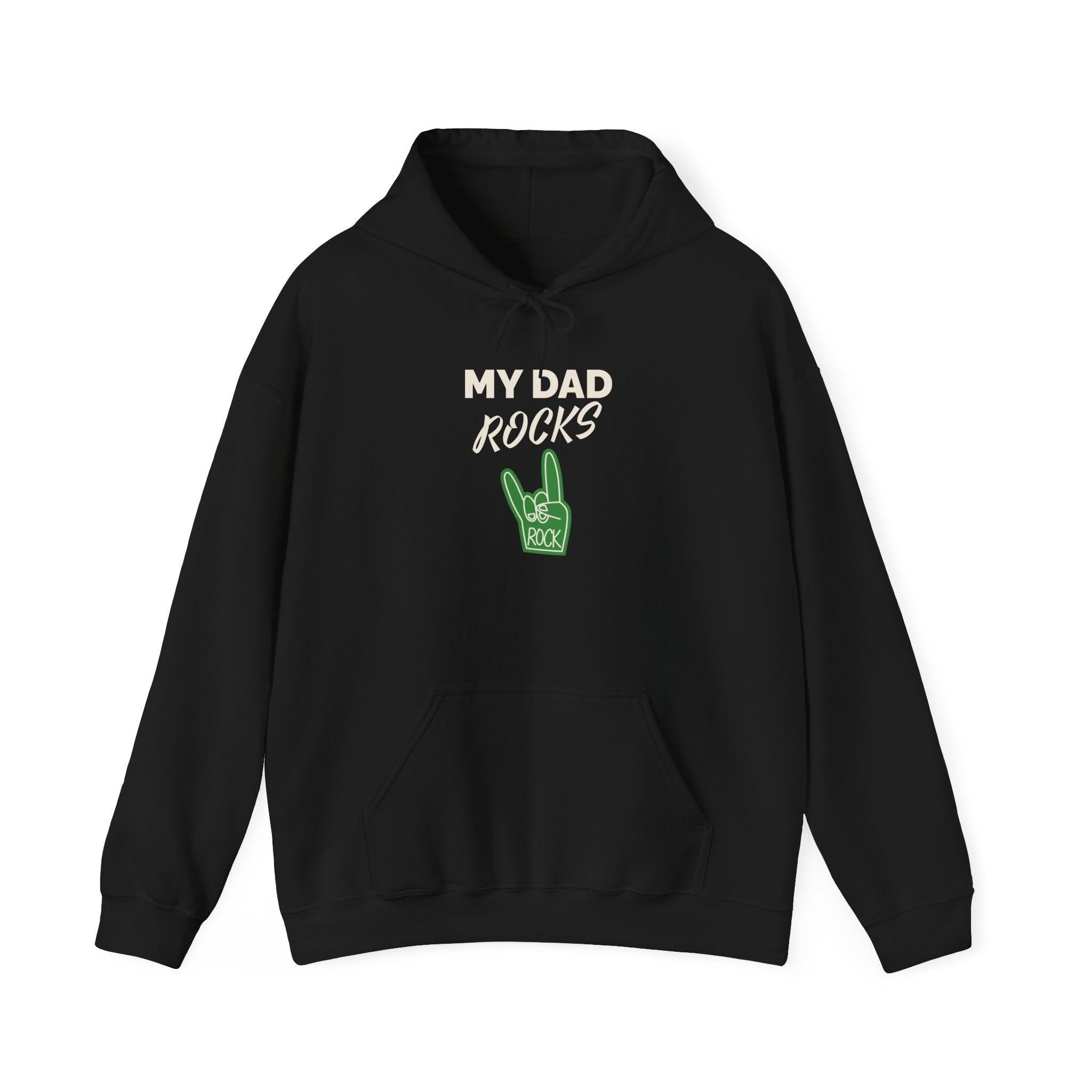 Dad Hoodie — “Hi Hungry, I’m Dad” Funny Father’s Day Pullover.