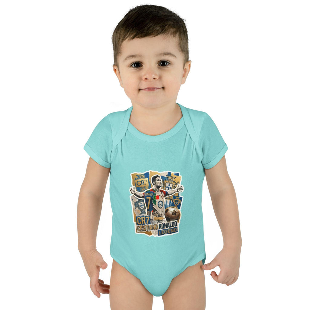 CR7 Fan Inspired Baby Bodysuit — World Cup 2026 Infant One-Piece
