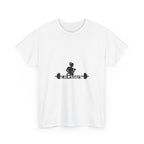 CrossFit Weightlifter T-Shirt — Barbell Silhouette Gym Tee