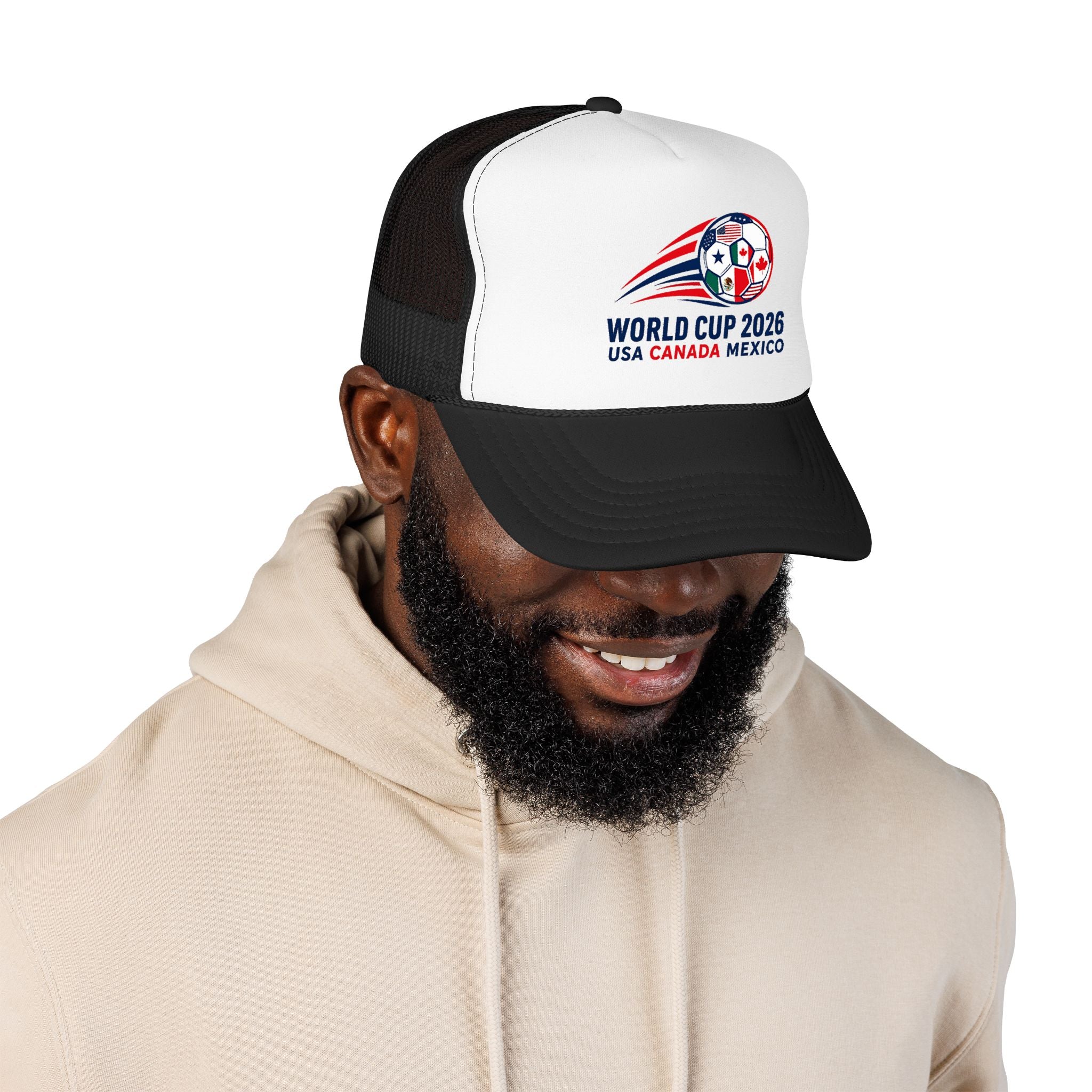 Soccer Cup 2026 Trucker Hat — USA Canada Mexico Soccer Cap