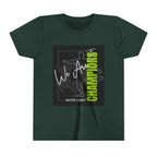 Youth Tee — "We Are Champions" Soccer Champion Graphic Shirt
