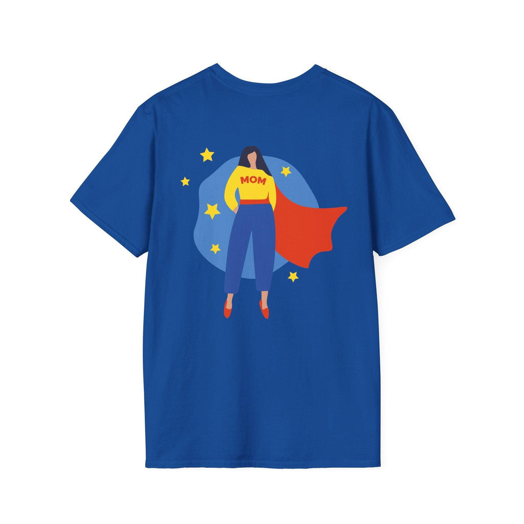 Premium Quality - Mom Superhero T-Shirt - "Not All Superheroes Wear Capes" Graphic Tee.