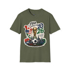 World Cup 2026 T-Shirt – USA/Canada/Mexico Official Trophy Design