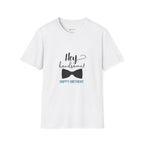 Hey Handsome! T-Shirt — Cute Bow Tie Birthday Tee