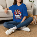 England Lagend Portrait T-Shirt — Color Splash Football Fan Tee