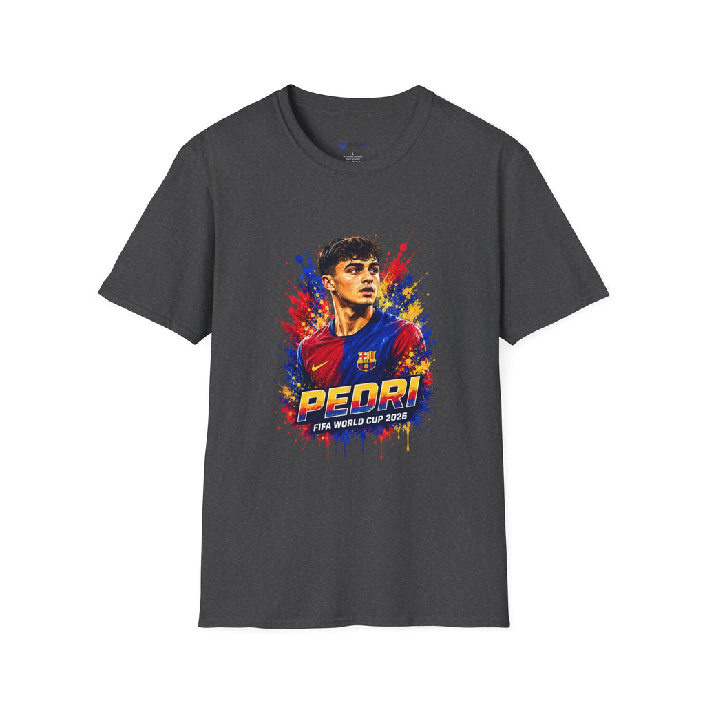 T-Shirt — 'Spain legend' Color Splash Soccer Portrait Tee