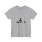 CrossFit Weightlifter T-Shirt — Barbell Silhouette Gym Tee