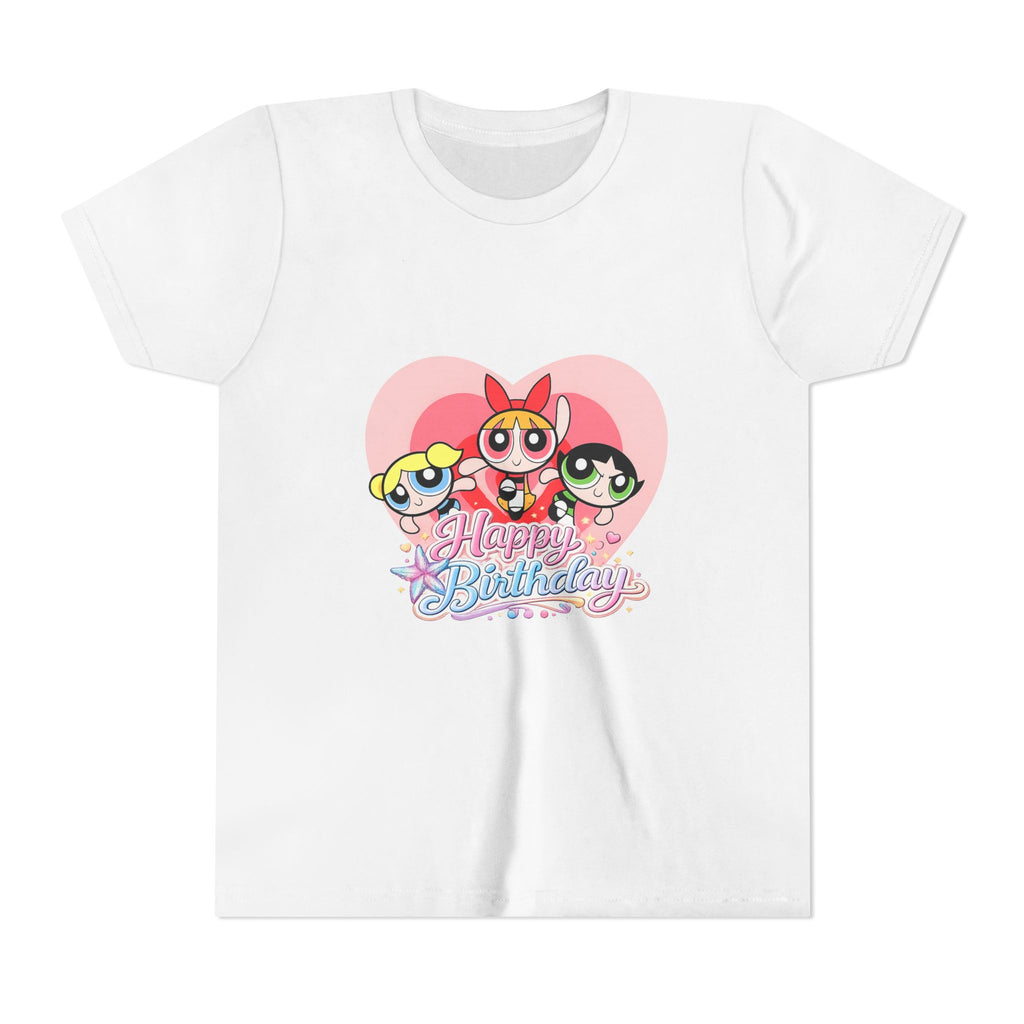 Powerpuff Girls "Happy Birthday" Youth Tee