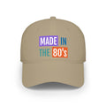 Made in the 80’s retro baseball cap design
