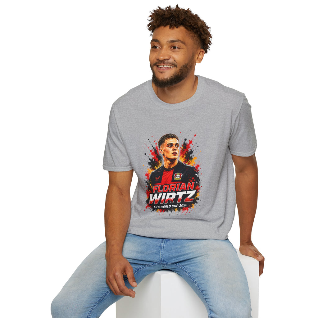 Germany Legend Soccer T-Shirt — Portrait Graphic Football Fan Tee