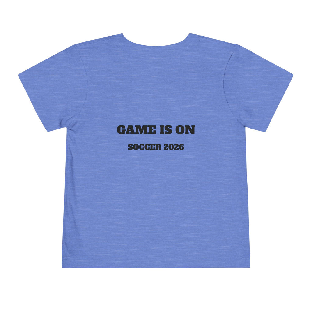 Toddler Soccer Tiger Tee — Cute Kicking Tiger Football Shirt for Kids