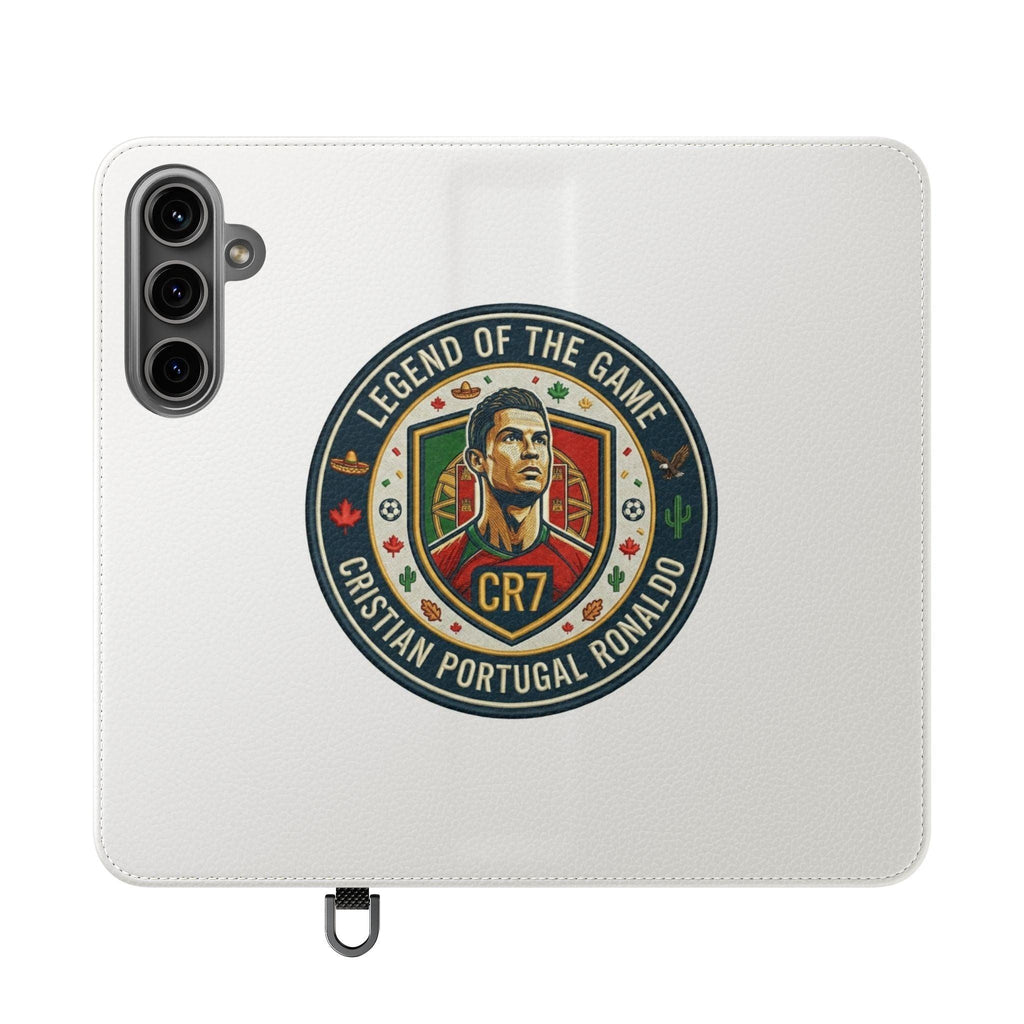 iPhone & Samsung Flip Phone Cases - Argentina GOAT # 10 'Legend of the Game'.