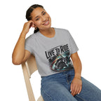Motorcycle T‑Shirt — "Live to Ride" Racing Bike Graphic Tee