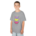 Kids T-Shirt — Cute Stacked Watermelon Illustration with "Sweet Things" Text