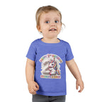 Toddler T-shirt — "Happy 2nd Birthday" Unicorn Celebrate & Shine