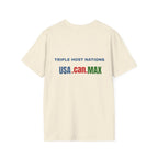 Soccer  Cup T-Shirt – "Go Team! Cup Soccer" USA Flag Design