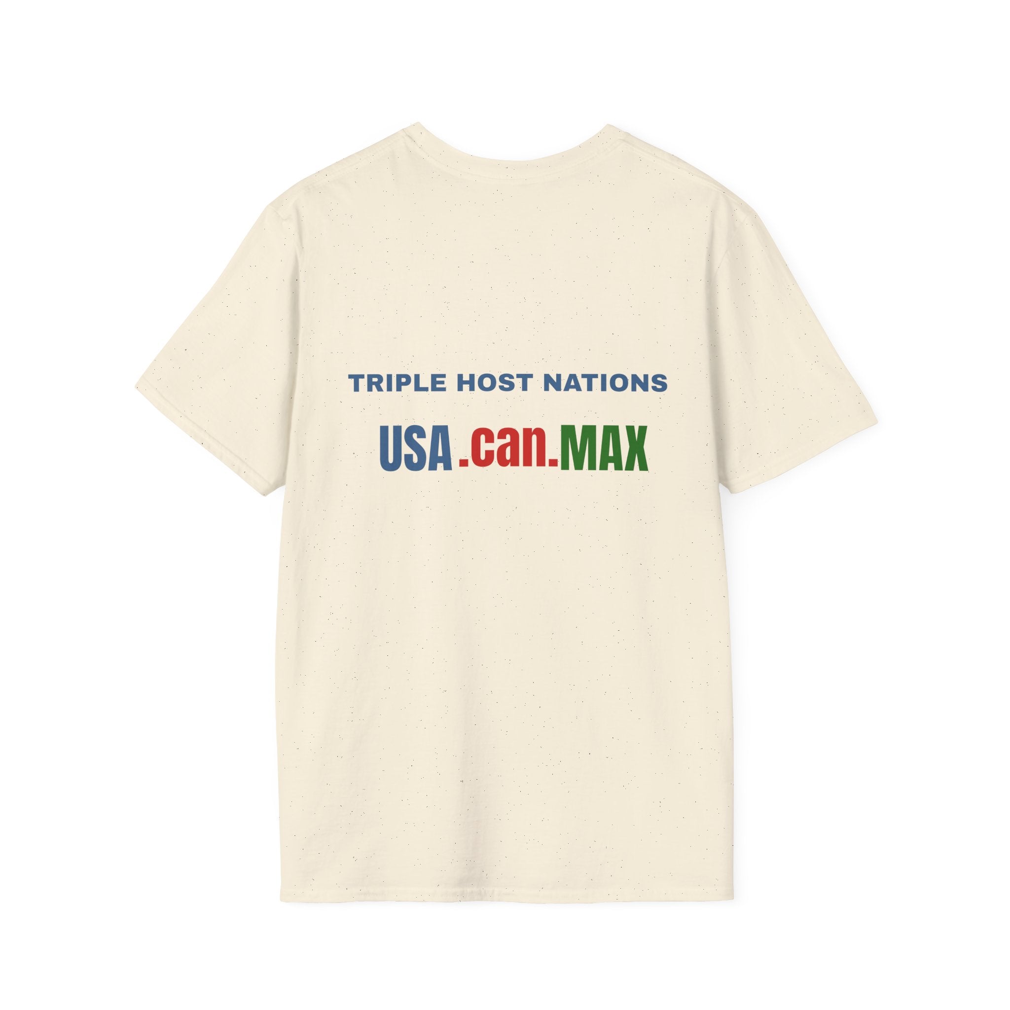 Soccer  Cup T-Shirt – "Go Team! Cup Soccer" USA Flag Design