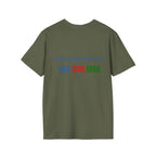 Soccer  Cup T-Shirt – "Go Team! Cup Soccer" USA Flag Design