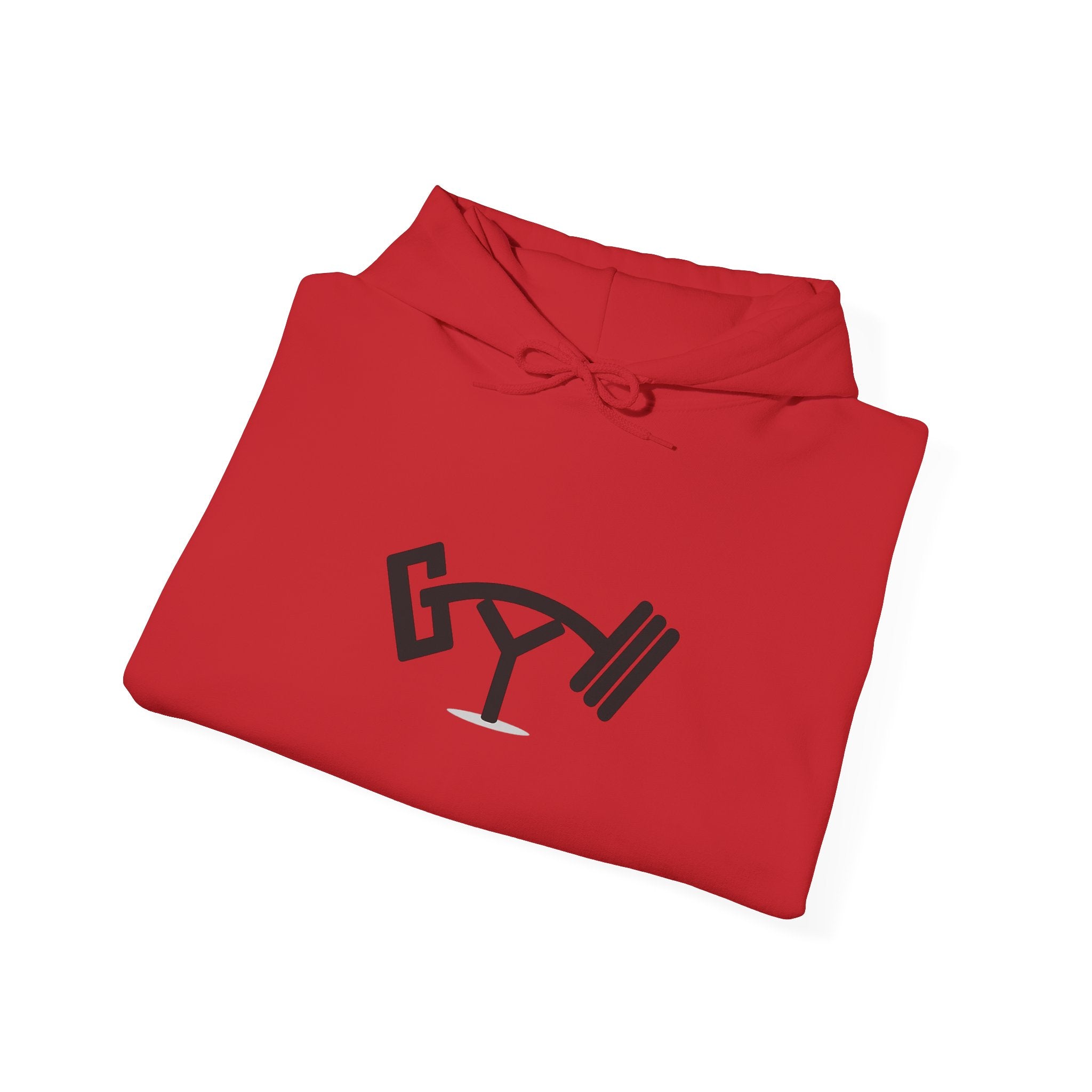 Barbell Martini Hoodie — Gym & Cocktail Fitness Pullover