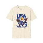 USA  Soccer T-Shirt — Eagle Mascot Graphic