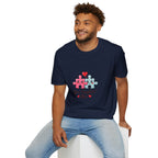 Puzzle Piece Couple T-Shirt — "You Complete Me" Cute Romantic Tee