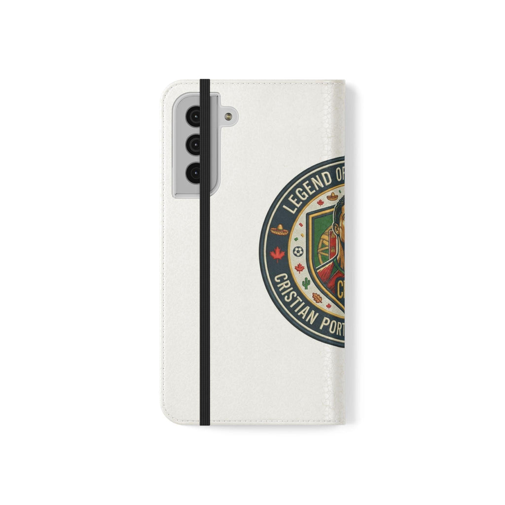 iPhone & Samsung Flip Phone Cases - Argentina GOAT # 10 'Legend of the Game'.