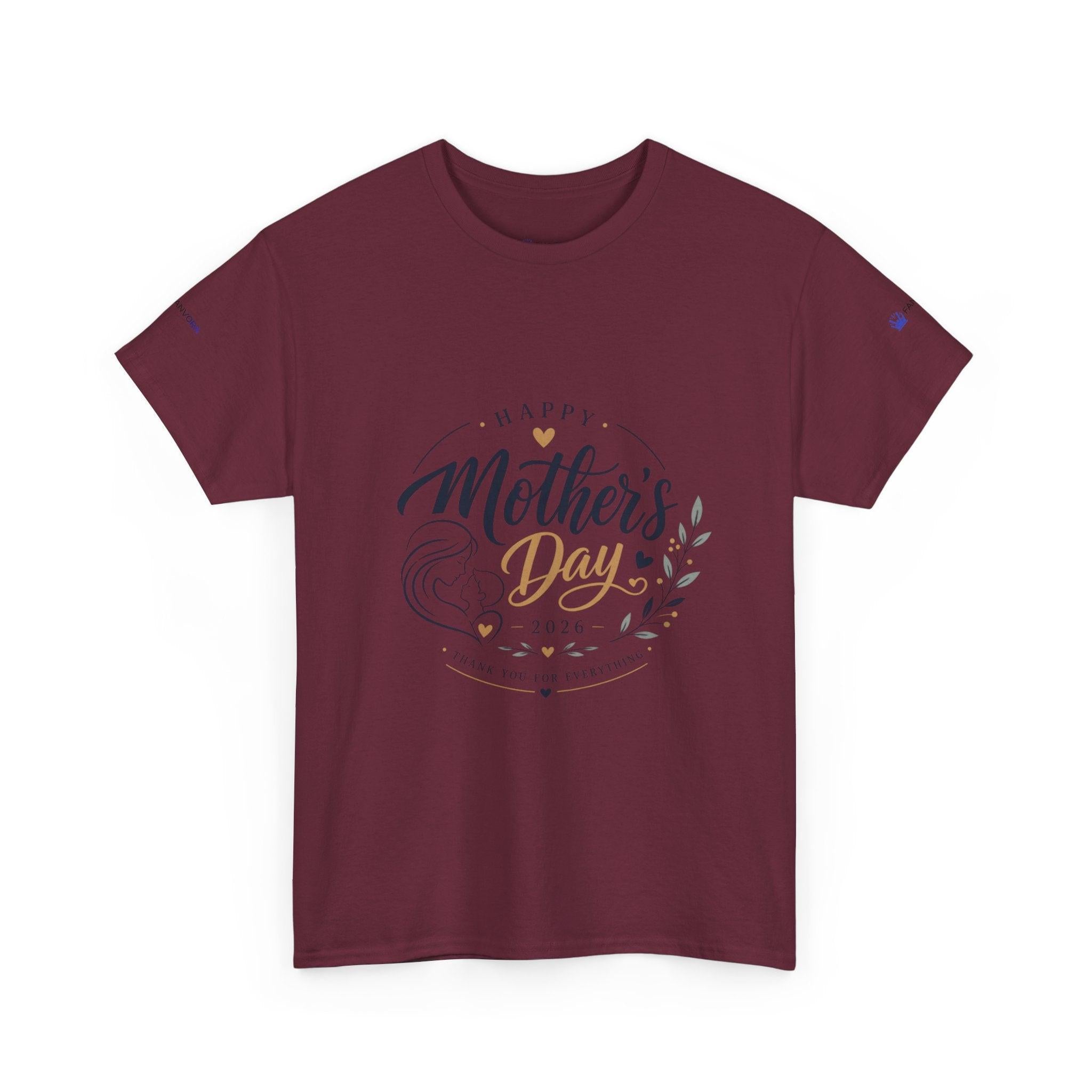 Mother's Day T-Shirt – "You're a Mother Like No Other" Floral Design.