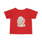 Baby 2nd Birthday Tee - Cute Bear in Car with Balloons Infant Shirt