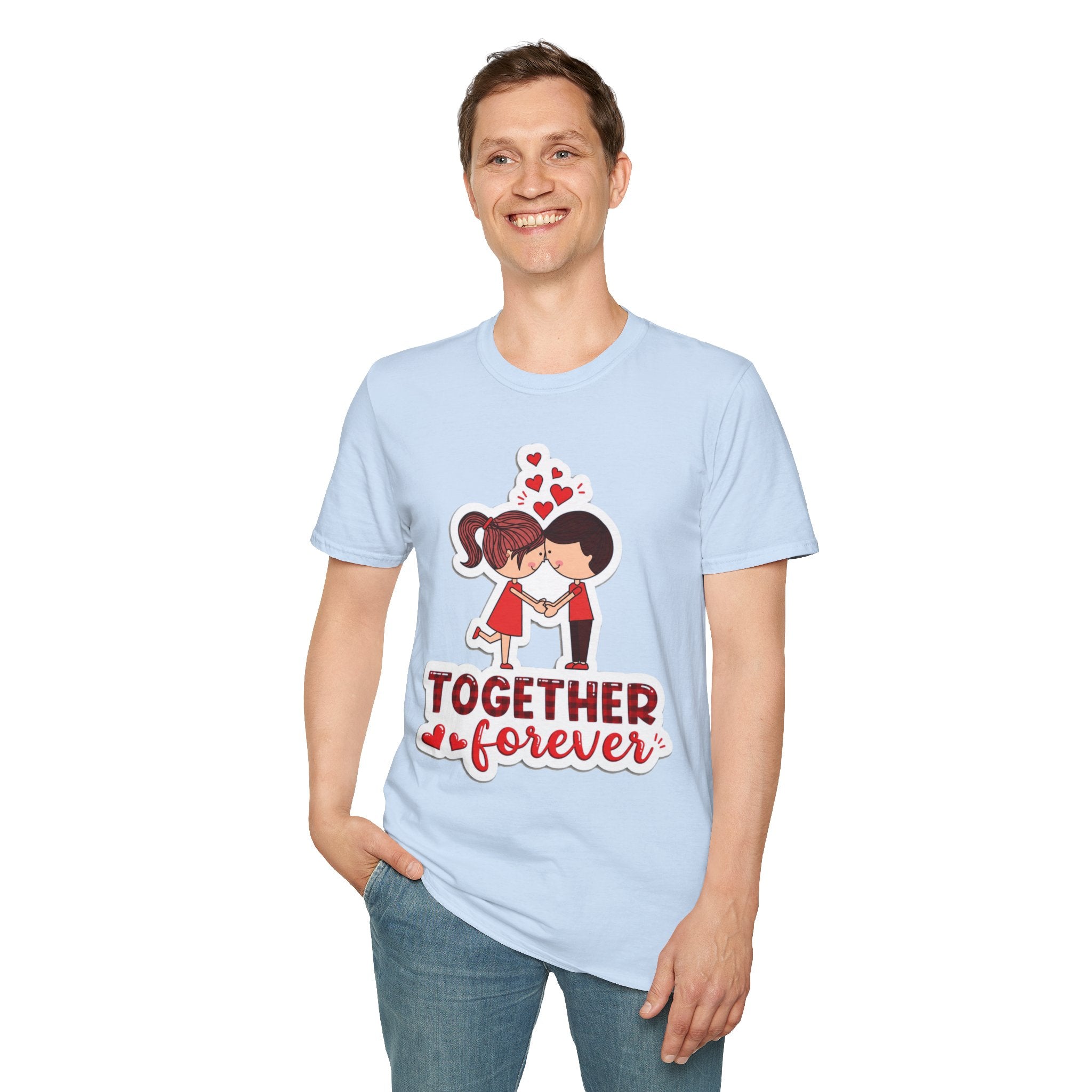 Together Forever Couple T-Shirt — Cute Kids-Style Valentine Tee