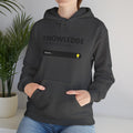 Knowledge Search Hoodie — "Knowledge Powered by Google" Pullover.