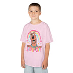 Scooby-Doo Kids T‑Shirt — Colorful Rainbow Cartoon Tee for Kids