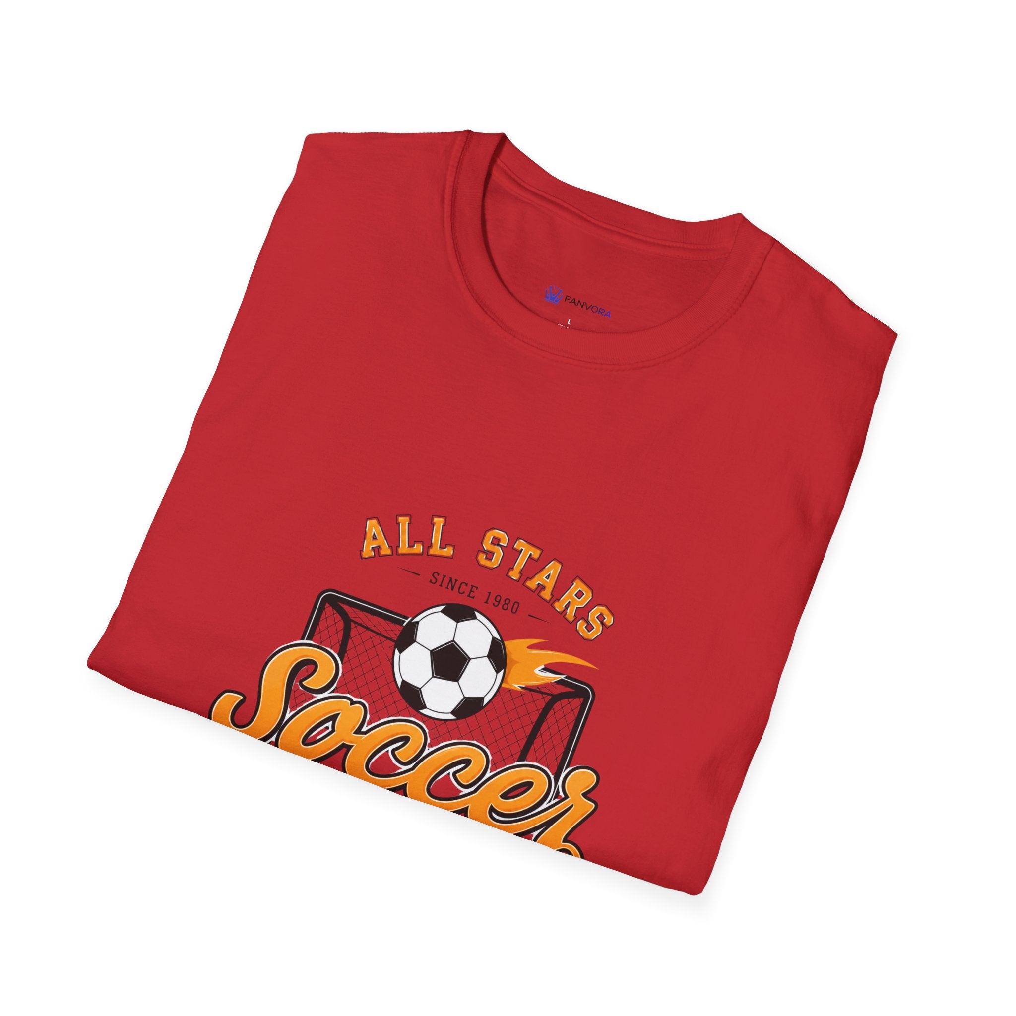 Soccer All Stars T-Shirt — Vintage Goal & Ball Sports Tee