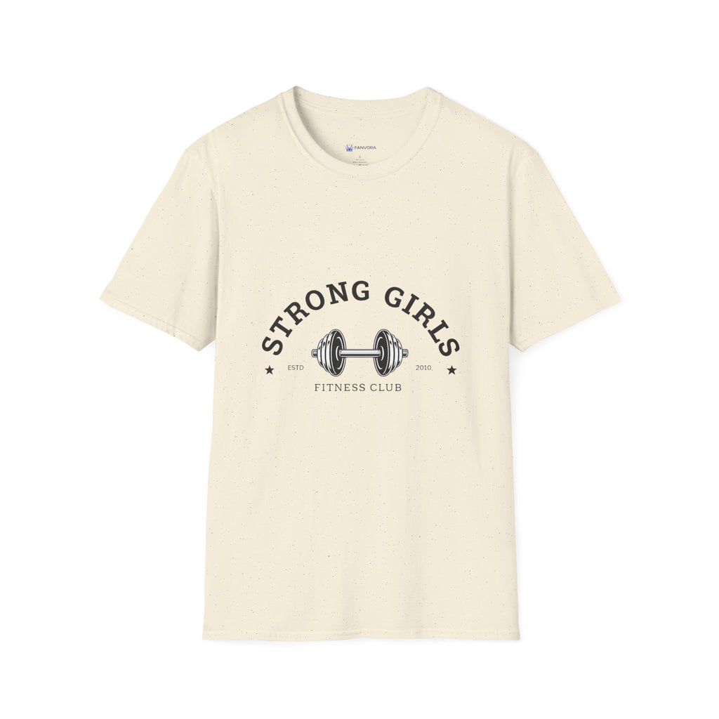 Strong Girls T-Shirt — Fitness Club Barbell Tee