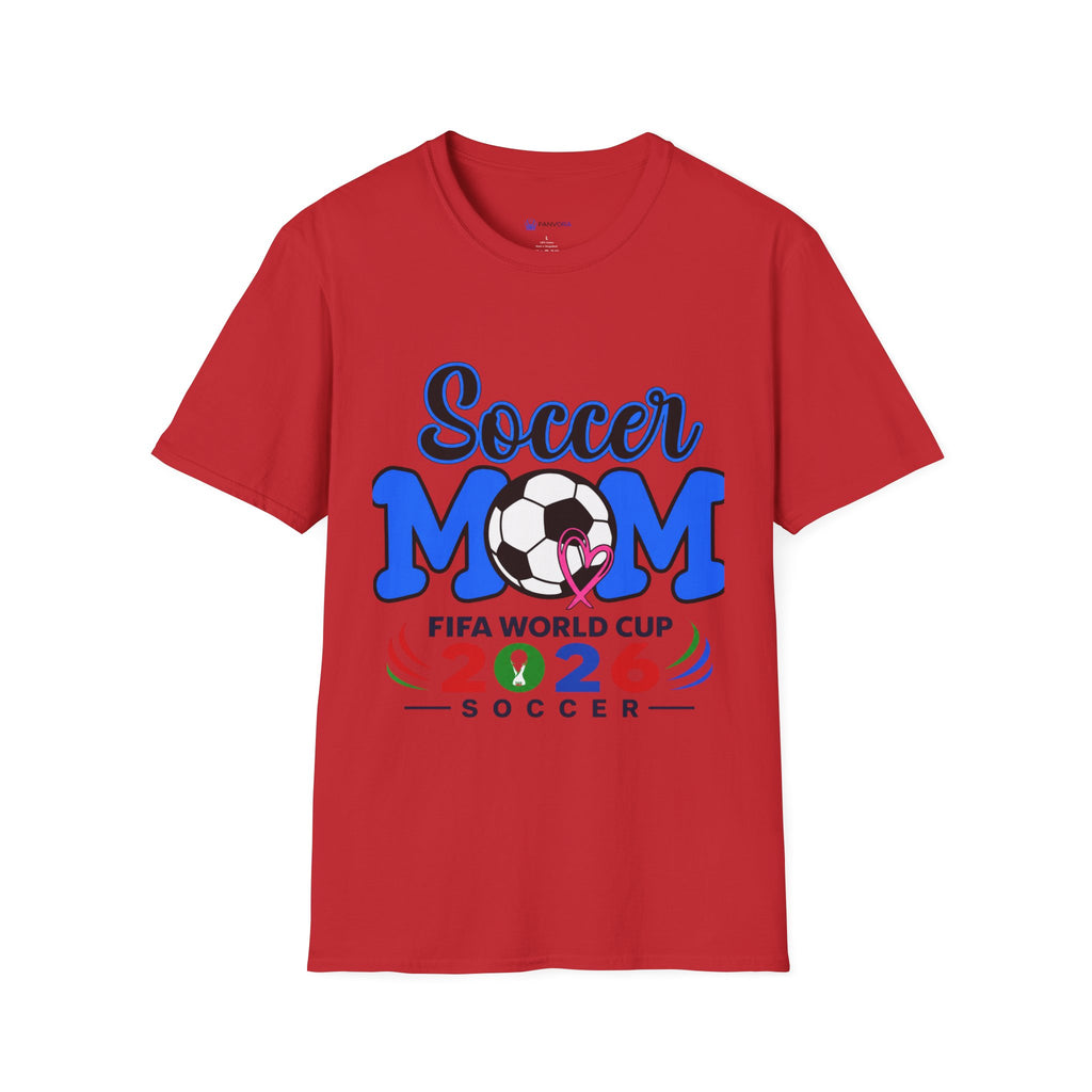 Soccer Mom T-Shirt — soccer Cup 2026 Support Tee