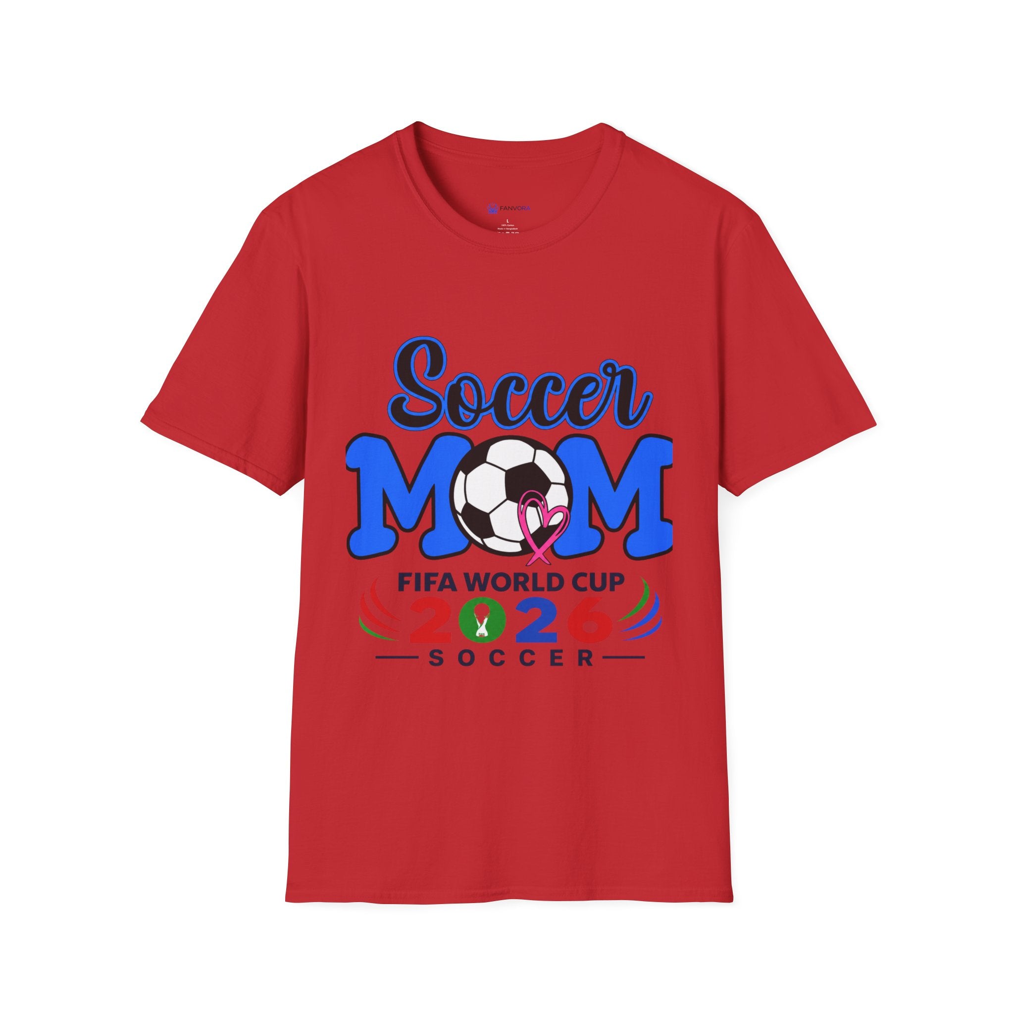 Soccer Mom T-Shirt — soccer Cup 2026 Support Tee