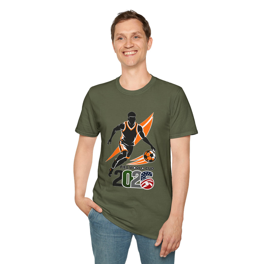 Soccer T-Shirt — 2026 soccer Player Graphic Tee