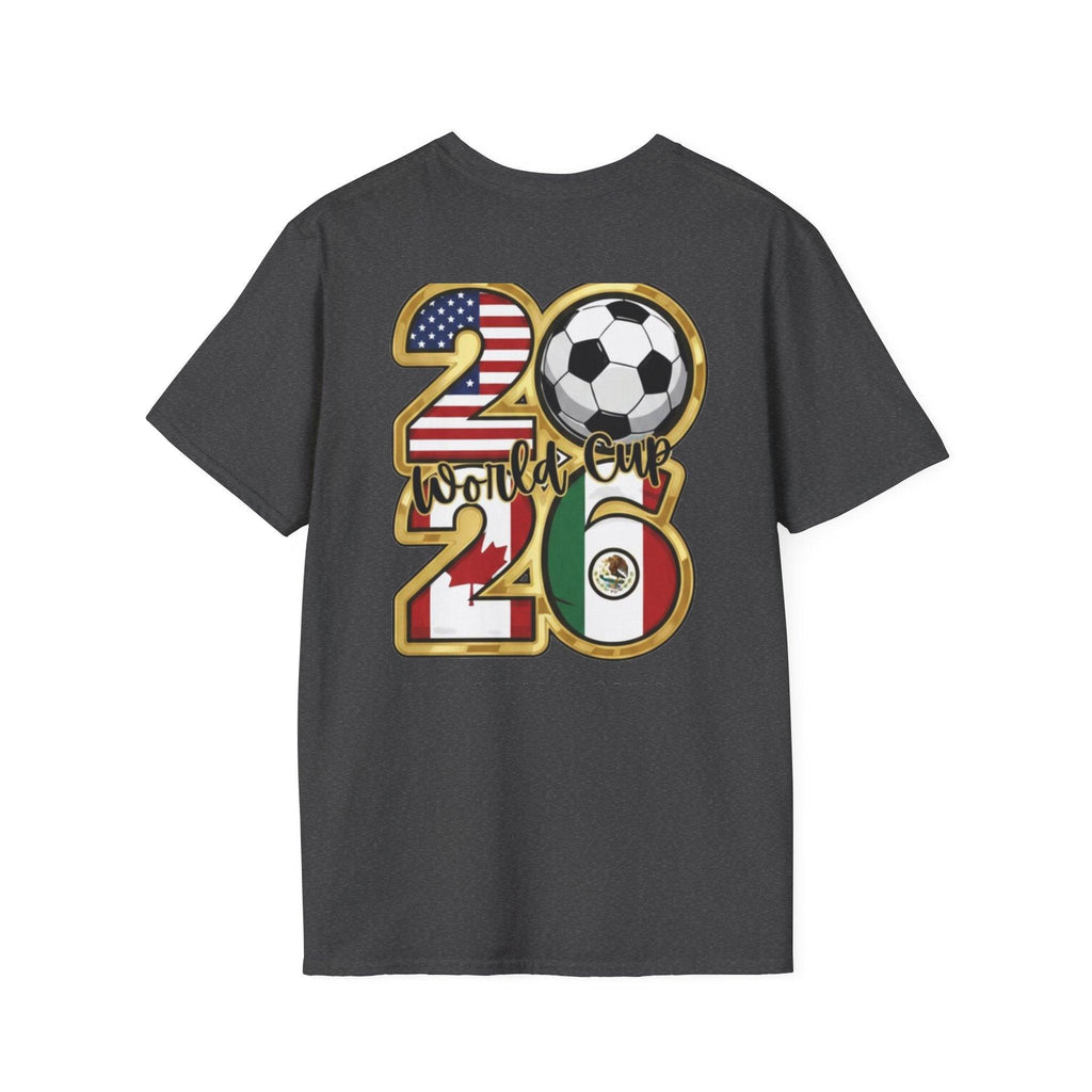 World Cup 2026 T-Shirt – USA, Canada & Mexico Soccer.