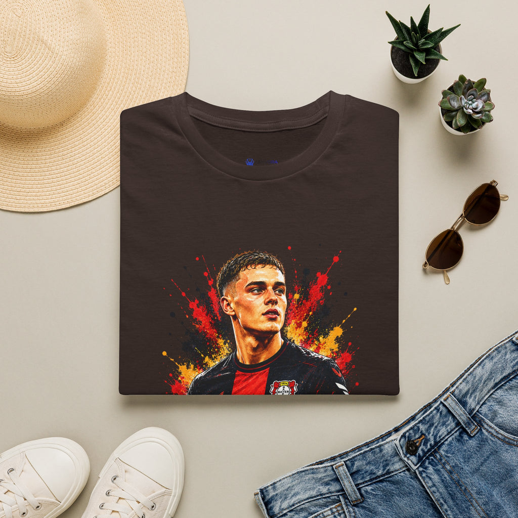 Germany Legend Soccer T-Shirt — Portrait Graphic Football Fan Tee