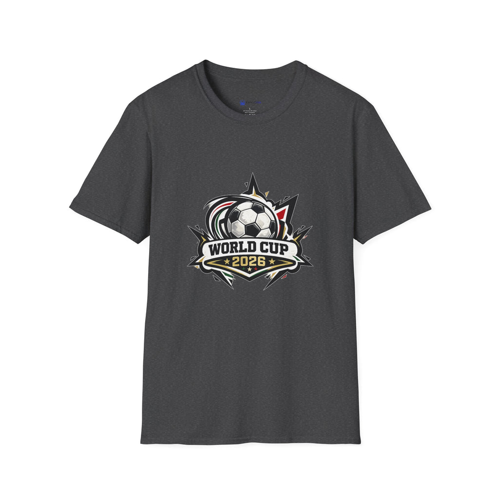 Soccer Cup 2026 Soccer T-Shirt — Retro Emblem Football Tee