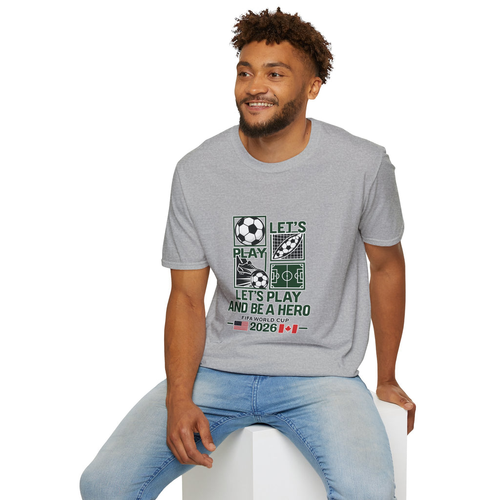 Soccer "Let's Play" T-Shirt — Fan Tee
