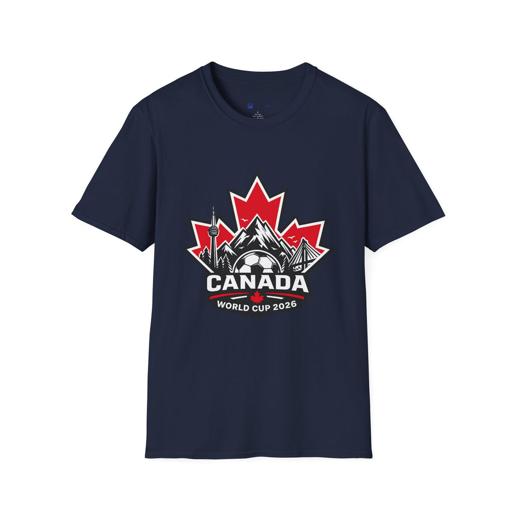 Canada soccer 2026 T‑Shirt — Maple Leaf Mountain Hockey Logo